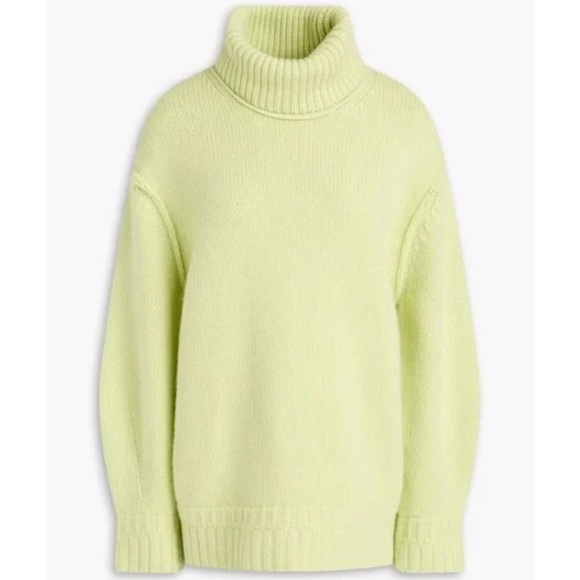 Jonathan Simkhai $595 Leylani Turtleneck Sweater Wool Cashmere NWT Womens XS - Picture 1 of 11